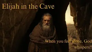 When You Feel Alone, God Whispers -- The Story of Elijah In The Cave.