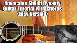 Novocaine - Shiloh Dynasty // Guitar Tutorial with Chords (Easy Version)