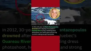 Maria Pantazopoulos drown during wedding  photoshoot #wedding  #weddingdress #weddingphotography