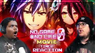 BETTER THAN SEASON 1?! | No Game No Life Zero MOVIE TIMER REACTION