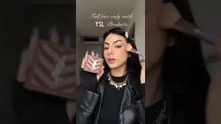 Full face only with YSL Products Sarra Cherif Makeup Tutorial Full Face Makeup