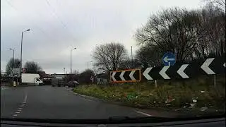 Signal timing on roundabouts (A454 A463 Wolverhampton test)