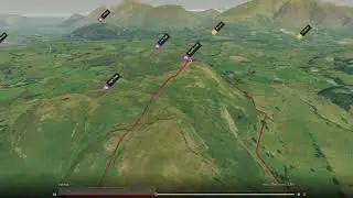 High Rigg (Central Lake District) - 3D fly-through