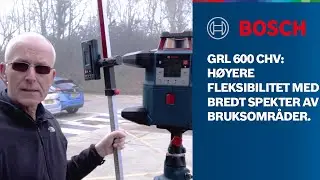 Eric forklarer hva som gj&oslash;r GRL 600 CHV Professional s&aring; fleksibel