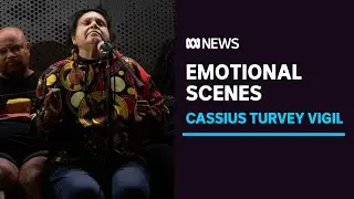 Cassius Turvey vigil sparks emotional scenes as crowds mourn Perth teen's death | ABC News