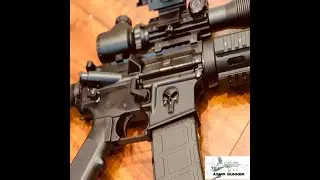 ASMR - Relaxing Gun Cleaning AR-15 5.56 Multi Caliber (no talking) تنظيف بندقية ار١٥