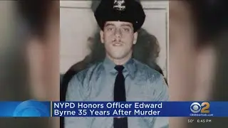 NYPD honors Officer Edward Byrne 35 years after murder