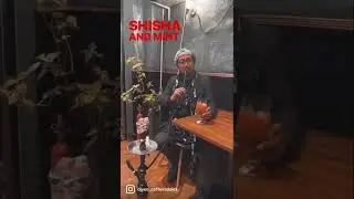 #shishatime mint Shisha and drink mint strawberry mojito at Hashtag_ealing in west ealing #shisha