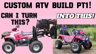 Custom ATV Barbie Jeep Build! Part 1