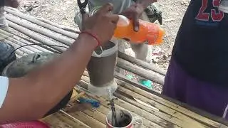 Kinutil sa Argao (Tsokolate + Tuba Wine)