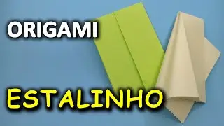 ORIGAMI - COMO FAZER BRINQUEDO ESTALINHO - Simples, Descomplicado e Inspirando Ideias
