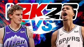 NBA LIVE! Spurs VS Jazz January 20,2025 PS5 NBA2K26