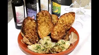 Torricado com Bacalhau Assado