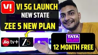Jio Stb Add New Channel | 12 Month Free Offer | Vi Launched 5G in New State