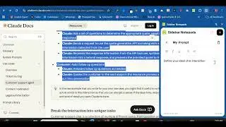 Sidebar Notepads Chrome Extension Demo