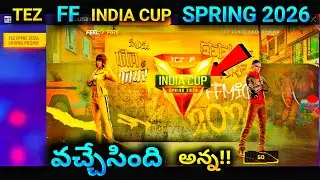 Free fire new tez free fire max india cup spring 2026| announcement video|free fire new world series