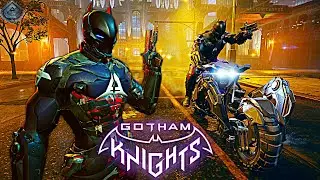 Gotham Knights - ARKHAM KNIGHT FREE ROAM GAMEPLAY!