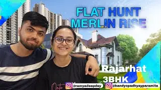 🚶🏻‍♀️Flat Hunt 🏠| Merlin Rise | Rajarhat📍| 2 & 3 BHK starting from 50lakhs| Possession 2027