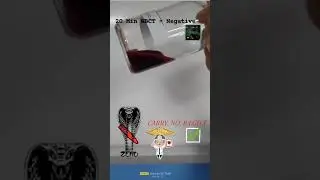 20min WBCT Negative, no bite by hemotoxic snake e.g.Viper.Always f/u Hospital asap after snake bite.