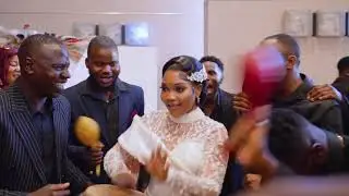 The bride had the drum to herself... Vabvuwi Capetown on our wedding day