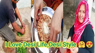 I love desi life,I love desi style, love village life, Jungle life, I love nature, love birds n cow 