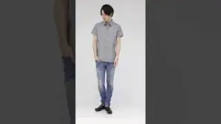 Lounge Lizard / HYBRID DENIM&times;SHAVING SKINNY LEG