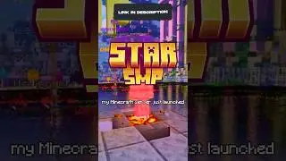 Join StarSMP Today | ✨#minecraft #minecraftserver #smp #shorts #bedrock #java