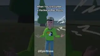 When You Encounter a Hacker in Rec Room #recroom #funny #vr #meme