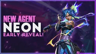 *NEW* Neon Agent in VALORANT - EARLY ACCESS Gameplay/First Impressions