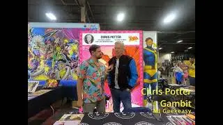 Chris Potter the voice of Gambit and Cable