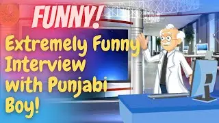 Extremely Funny Interview with Punjabi Boy! Urdu / हिंदी