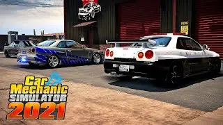 CMS 21 |Nissan Skyline R34 GTR Mod!