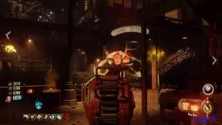 THE CONTINUE OF (SHADOW OF EVIL) EASTER EGG POWER RUN THROUGH IT