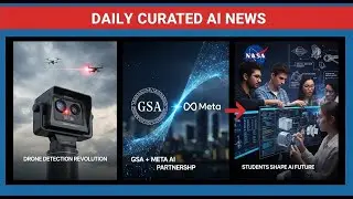 Daily AI News: AI Drone Defence! GAS & Meta AI partnership, NASA AI Education funds AICI 22 09 2025