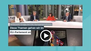 Marion Walsmann, Oliver Schenk, Christian Ehler & Hildegard Bentele: Die Priorit&auml;ten im EU-Parlament
