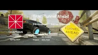 Tunnel Ahead ||  Created in Unreal Engine by Aaron Diament