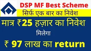 DSP small cap fund | DSP mutual fund review | dsp India Tiger | dsp mutual fund | Best mutual fund