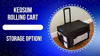 Rolling Storage Cart and Bag for Teachers, Kedsum Product Review