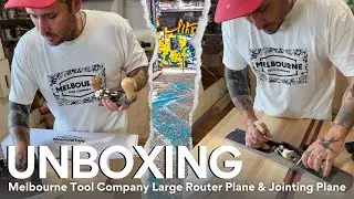 Unboxing the Melbourne Tool Company Large Router Plane and Jointing Plane