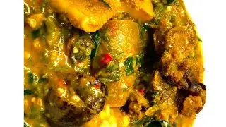 HOW TO PREPARE OKRO SOUP ( frying method ) fast and easy way.