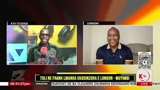 FRANK LWANGA'S INTERVIEW ON KTV UG. 