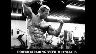 Powerbuilding with Metallica. Power workout music