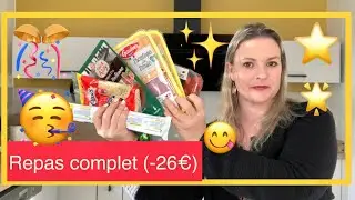 Repas de f&ecirc;te 🥳 Petit Budget (ap&eacute;ro/entr&eacute;e/plat/dessert) moins de 26&euro; jusqu&rsquo;&agrave; 8 convives