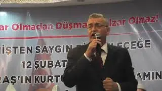 Celalettin Güvenç Kayseri'de Düzenlenen Kahramanmaraş'ın Kurtuluşu Etkinliklerinde Konuştu