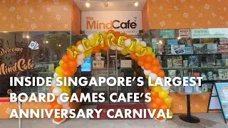 Inside Singapore's Largest Board Games Cafe's Anniversary Carnival - The Mind Cafe