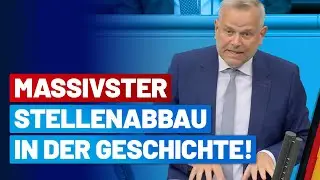 Massivster Stellenabbau in der Geschichte! - Leif-Erik Holm -Fraktion im Bundestag