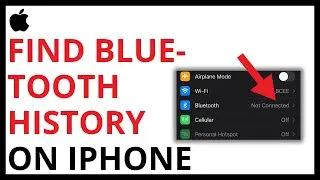 How to Find Bluetooth History on iPhone [QUICK GUIDE]