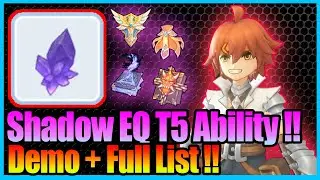 Shadow EQ T5 List Completed!! with Demo!! [Ragnarok M Eternal Love]