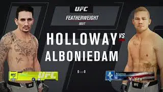Polish CAF &ldquo;ALBONIEDAM&rdquo; DESTROYS Max Holloway Player in UFC 4