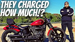 Техническое обслуживание Harley Street Bob на 1000 миль — сколько стоит!?